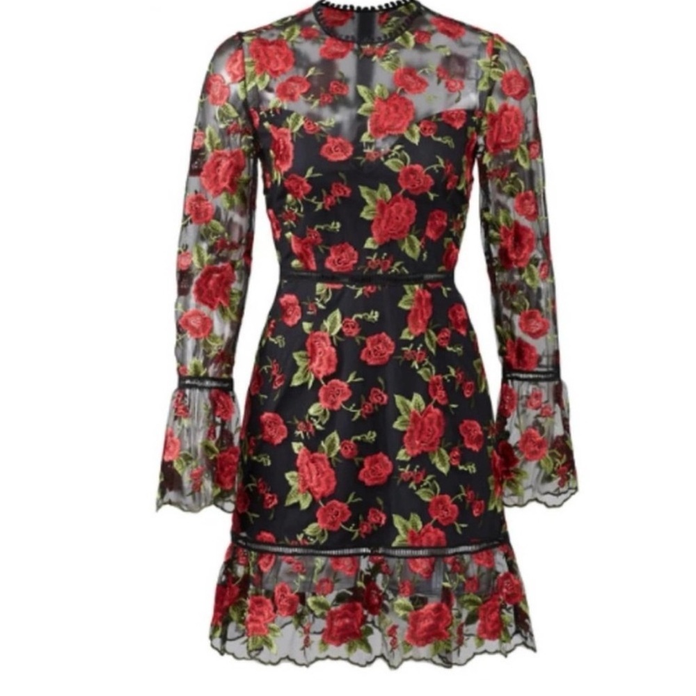 SAYLOR Allison Rose Dress XS NWOT